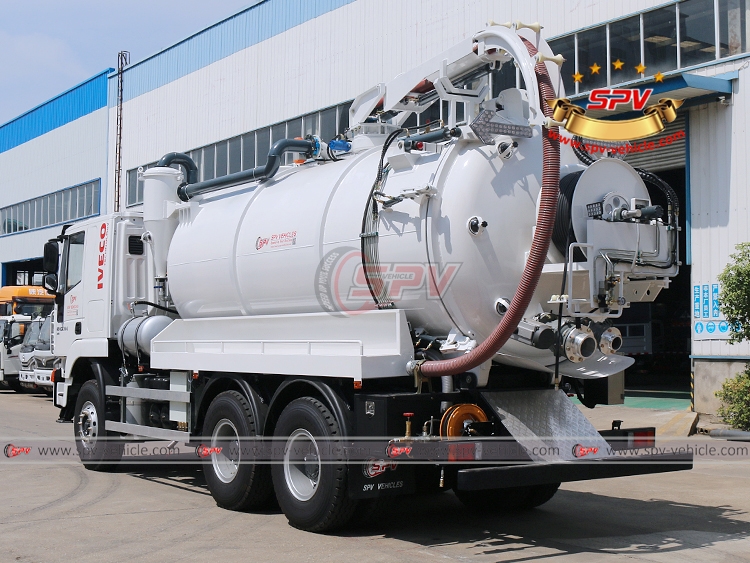 14,000 Litres Combination Sewer Cleaner IVECO - LB 14,000 Litres Combination Sewer Cleaner IVECO - LB